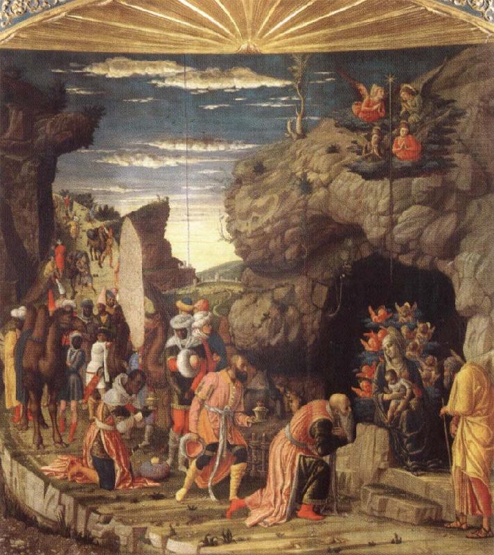 Andrea Mantegna Adoration of the Magi china oil painting image